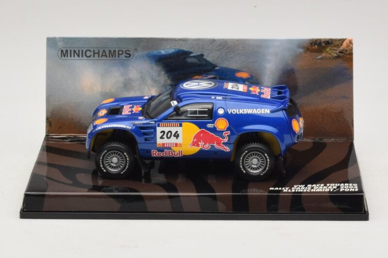 Volkswagen Race Touareg Red Bull #204 J. Kleinschmidt / F. Pons Dakar Rally 2005 Minichamps 1:43 Volkswagen Race Touareg Red Bull #204 J. Kleinschmidt / F. Pons Dakar Rally 2005 Minichamps 1:43 436045304 Metal