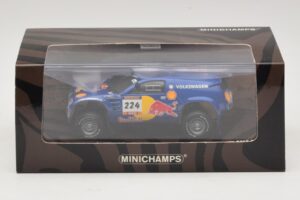Volkswagen Race Touareg Red Bull #224 B. Saby / Stevenson Dakar Rally 2005 Minichamps 1:43 436045324 Metal — zdjęcie 5 z 5