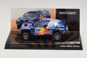 Volkswagen Race Touareg Red Bull #307 B. Saby / M. Perin Dakar Rally 2005 Minichamps 1:43 436055307 Metal