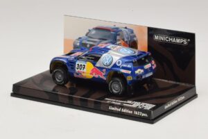 Volkswagen Race Touareg Red Bull #307 B. Saby / M. Perin Dakar Rally 2005 Minichamps 1:43 436055307 Metal — zdjęcie 3 z 5