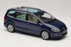 Volkswagen Sharan Blue Metallic Minichamps 1:18 110051000 Metal — zdjęcie 5 z 8