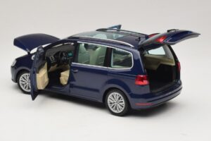 Volkswagen Sharan Blue Metallic Minichamps 1:18 110051000 Metal — zdjęcie 7 z 8