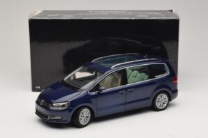 Volkswagen Sharan Blue Metallic Minichamps 1:18 110051000 Metal — zdjęcie 8 z 8