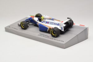 Williams FW16 Renault #2 A. Senna San Marino GP 1994 Minichamps 1:18 543941833 Metal — zdjęcie 5 z 7