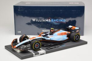 Williams Racing FW45 #2 L. Sargeant Singapore GP 2023 Minichamps 1:18 117231602 Metal — zdjęcie 6 z 7