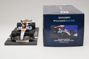 Williams Racing FW45 #2 L. Sargeant Singapore GP 2023 Minichamps 1:18 117231602 Metal — zdjęcie 7 z 7