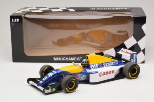 Williams Renault FW15C #0 D. Hill 1993 Minichamps 1:18 180930000 Metal — zdjęcie 6 z 7