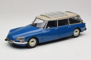 Citroën DS 21 Break niebieski Danube Norev 1:18 181772 Metal