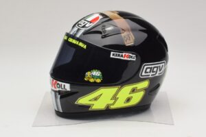 Kask AGV V. Rossi MotoGP Jerez Test 2007 Minichamps 1:2 327070046 Metal