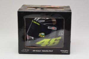Kask AGV V. Rossi MotoGP Jerez Test 2007 Minichamps 1:2 327070046 Metal — zdjęcie 7 z 7
