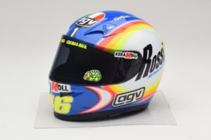 Kask AGV V. Rossi MotoGP Sepang 2005 Minichamps 1:2 327050066 Metal