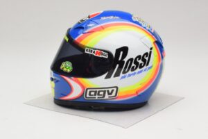 Kask AGV V. Rossi MotoGP Sepang 2005 Minichamps 1:2 327050066 Metal — zdjęcie 2 z 8