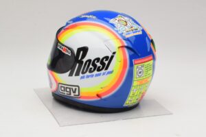 Kask AGV V. Rossi MotoGP Sepang 2005 Minichamps 1:2 327050066 Metal — zdjęcie 3 z 8