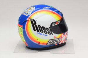 Kask AGV V. Rossi MotoGP Sepang 2005 Minichamps 1:2 327050066 Metal — zdjęcie 5 z 8