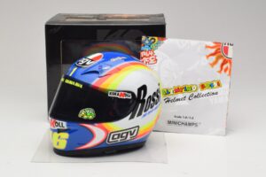 Kask AGV V. Rossi MotoGP Sepang 2005 Minichamps 1:2 327050066 Metal — zdjęcie 7 z 8