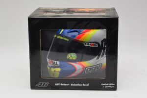 Kask AGV V. Rossi MotoGP Sepang 2005 Minichamps 1:2 327050066 Metal — zdjęcie 8 z 8