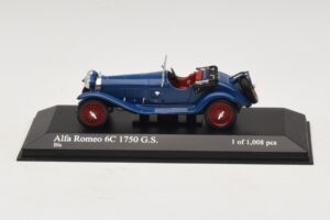 Alfa Romeo 6C 1750 G.S. Niebieski Minichamps 1:43 400120431 Metal