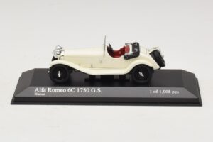Alfa Romeo 6C 1750 G.S. Biały Minichamps 1:43 400120430 Metal