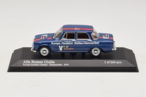 Alfa Romeo Giulia Europa-Testfahrt Sizilien-Hammerfest Minichamps 1:43 400120905 Metal