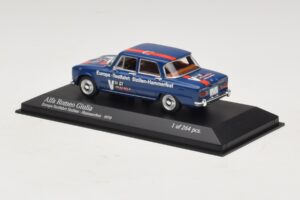 Alfa Romeo Giulia Europa-Testfahrt Sizilien-Hammerfest Minichamps 1:43 400120905 Metal — zdjęcie 3 z 5