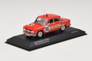 Alfa Romeo Giulia ONS Rennstreckensicherung 1973 Minichamps 1:43 400120994 Metal — zdjęcie 2 z 5