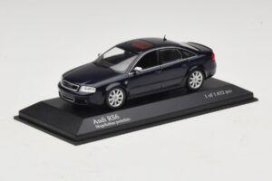 Audi RS6 C5 Niebieski Metalik Minichamps 1:43 400011702 Metal — zdjęcie 2 z 5