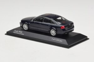 Audi RS6 C5 Niebieski Metalik Minichamps 1:43 400011702 Metal — zdjęcie 3 z 5