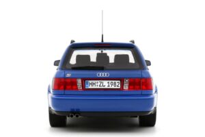 Audi S6 Plus C4 Avant Nogaro Blue Pearl Otto 1:18 OT1234 Żywica — zdjęcie 5 z 5