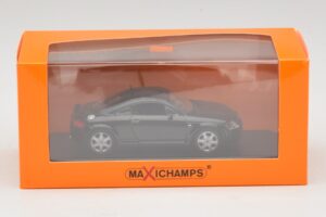 Audi TT 8N Czarny Maxichamps 1:43 940017221 Metal — zdjęcie 5 z 5