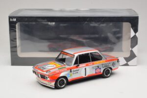 BMW 2002 Ti #1 Team Leru S. Manhalter 1000km Osterreichring Winner 1974 Minichamps 1:18 155742601 Metal — zdjęcie 6 z 6