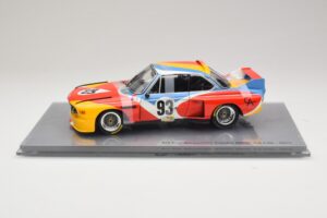 BMW 3.0 CSL Art Car Alexander Calder #51 H. Poulain / S. Posey / J. Guichet 24 Hours of Le Mans 1975 Minichamps 1:18 80430150 — zdjęcie 3 z 7