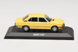 BMW 520 E12 Żółty Maxichamps 1:43 940023001 Metal