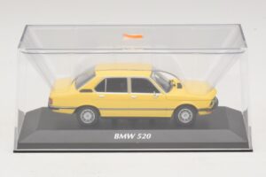 BMW 520 E12 Żółty Maxichamps 1:43 940023001 Metal — zdjęcie 4 z 5