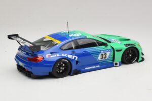 BMW M6 GT3 #33 Falken Motorsport P. Dumbreck 24 Hours of Nurburgring 2017 Minichamps 1:18 153172633 Metal — zdjęcie 2 z 6