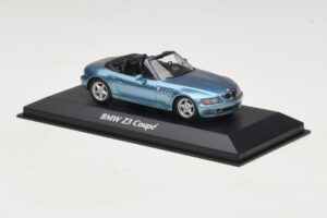 BMW Z3 Niebieski Maxichamps 1:43 940024331 Metal — zdjęcie 3 z 5