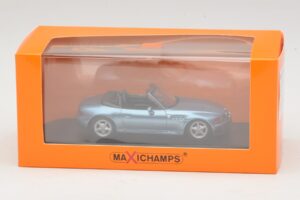 BMW Z3 Niebieski Maxichamps 1:43 940024331 Metal — zdjęcie 5 z 5