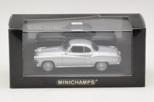 Borgward Isabella Coupe Srebrny Minichamps 1:43 400096031 Metal — zdjęcie 5 z 5