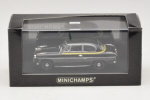 Borgward Isabella Taxi Czarny Minichamps 1:43 400096095 Metal — zdjęcie 5 z 5
