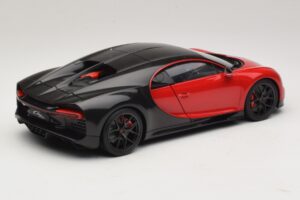 Bugatti Chiron Sport Italian Red & Carbon AUTOart 1:18 70996 Kompozyt — zdjęcie 3 z 8