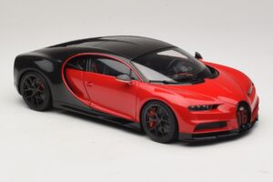 Bugatti Chiron Sport Italian Red & Carbon AUTOart 1:18 70996 Kompozyt — zdjęcie 6 z 8