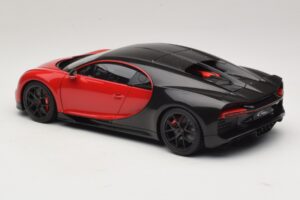 Bugatti Chiron Sport Italian Red & Carbon AUTOart 1:18 70996 Kompozyt — zdjęcie 7 z 8