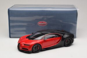 Bugatti Chiron Sport Italian Red & Carbon AUTOart 1:18 70996 Kompozyt — zdjęcie 8 z 8