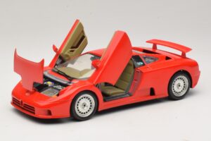 Bugatti EB110 Czerwony Bburago 1:18 3055-P1 Metal — zdjęcie 2 z 8