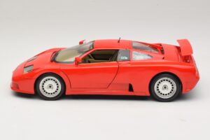 Bugatti EB110 Czerwony Bburago 1:18 3055-P1 Metal — zdjęcie 4 z 8