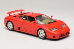 Bugatti EB110 Czerwony Bburago 1:18 3055-P1 Metal — zdjęcie 6 z 8