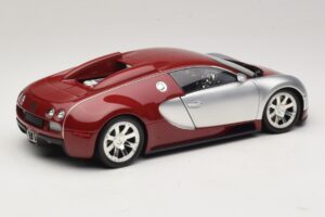 Bugatti Veyron Centenaire Edition Chrome Red Minichamps 1:18 100110851 Metal — zdjęcie 3 z 8