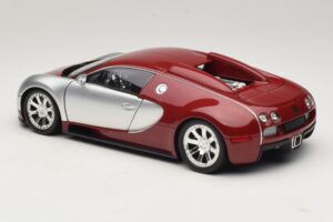 Bugatti Veyron Centenaire Edition Chrome Red Minichamps 1:18 100110851 Metal — zdjęcie 7 z 8