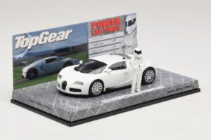 Bugatti Veyron Biały Top Gear Edycja Minichamps 1:43 519431100 Metal — zdjęcie 2 z 5