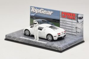 Bugatti Veyron Biały Top Gear Edycja Minichamps 1:43 519431100 Metal — zdjęcie 3 z 5
