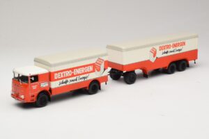 Bussing LU 11/16 Przyczepa Skrzyniowa Dextro Energen Minichamps 1:43 499073940 Metal